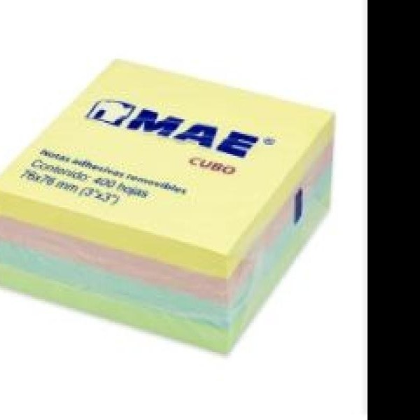 NOTAS ADH MAE 3X3 21013 CUBO 400H PASTEL